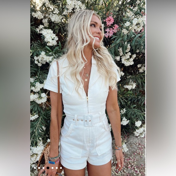 MUMU OUTLAW ROMPER - BRAND NEW NEVER WORN - Picture 2 of 3